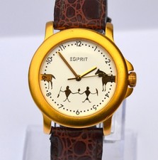 ESPRIT Damenuhr, vergoldet