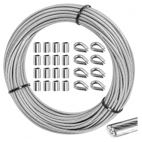 30m edelstahl drahtseil 3mm - 30m,