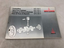 DEUTZ Diesel Motor Ersatzteilliste B/FL 1011/T -/15