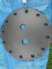 Flanschplatte Rippenrohrwärmetauscher mit Dichtelemente 240mm Durchmesser 12loch