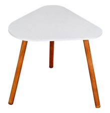 Beistelltisch H40cm Holz Weiß