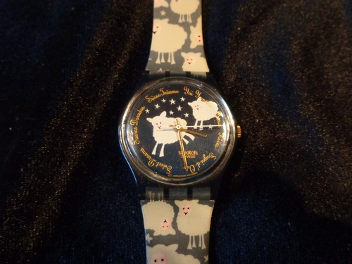 Swatch black sheep ovp kaum - swatch, "black