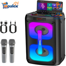 Karaokeanlage mit 2 Mikrofonen