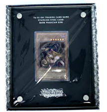 Yu-Gi-Oh! Trading Card Game Stainless Steel Card: Dark Magician Girl