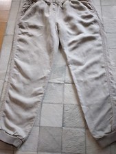 Marc o polo Mädchen Joggingpants Gr. 164 beige neu Leinenmix