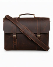 Leder Laptoptasche 15,6 Zoll