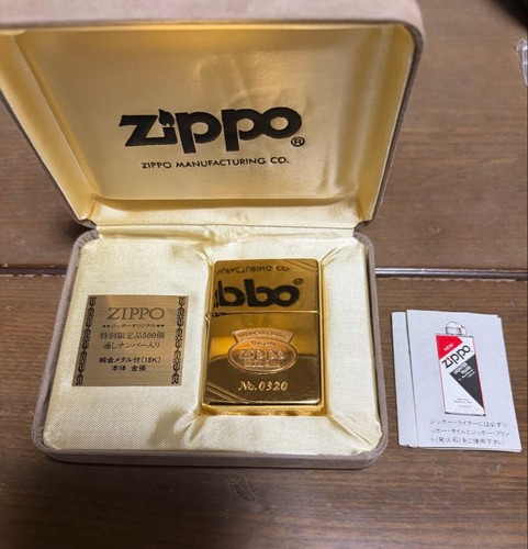 Zippo 18k gold plated pure - 18k,