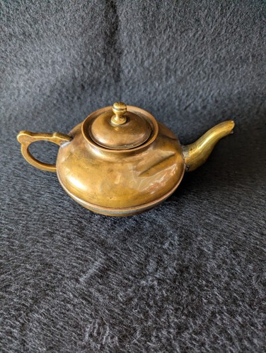 Vintage teekanne messing - vintage,