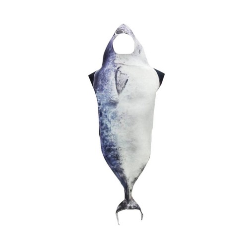 Fischkostüm mit kapuze lustig - mit,