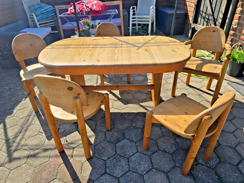Vintage design essgruppe - vintage,