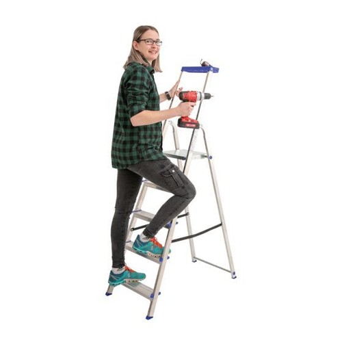 Haushaltsleiter alu mit - alu,