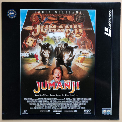 Jumanji deutsch laserdisc - -,