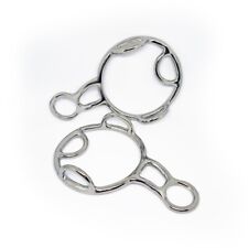 Barfuß Hackamore Schäfte (Paar) - Silber