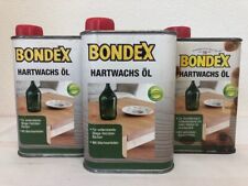 Bondex 0,25 L Hartwachs-Öl Holzöl Holzschutzöl Innenbereich (S98)