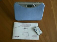 CASIO AJ-1 tragbarer CD-Spieler - AM/FM Tuner RAR