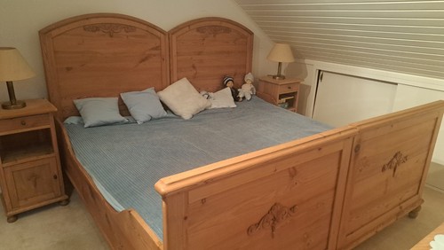 Doppelbett antik gründerzeit - doppelbett,