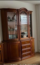 Echte Holz Glas Vitrine Sehr
