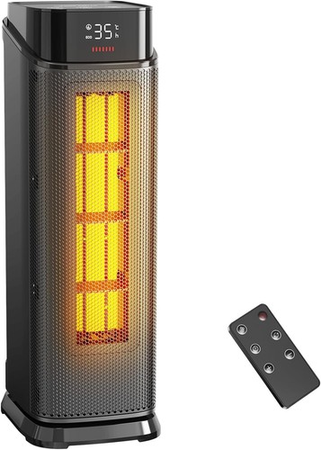 Heizlüfter 2000w schwarz - 2000w,