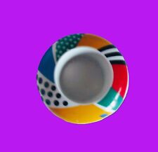 PORZELLAN TEELICHTHALTER - TISCHLICHT -  BUNT - KERZENLEUCHTER - ARZBERG 