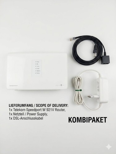 Telekom speedport 921v wlan - telekom, w