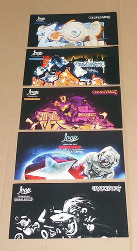 Graffiti poster - 5x,