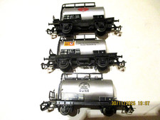 Modelleisenbahn Spur TT. Umbau Kesselwagenset gebraucht, aus TT Hobby Modellen.