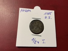 Hessen-Kassel 1/24 Taler 1785 DF (39)