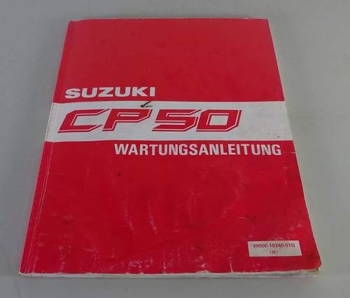 Werkstatthandbuch suzuki 50 - suzuki, cp