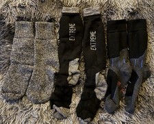 Socken Herren Einheitsgröße 3x Set Mehrfarbig Warm