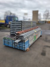 Gebrauchtes Gerüst 103m²  Layher/Assco/MJ/Alfix - mit Robust-Durchstieg & Leiter