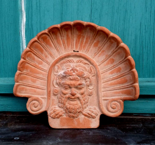 Terrakotta maske herkules - "herkules",