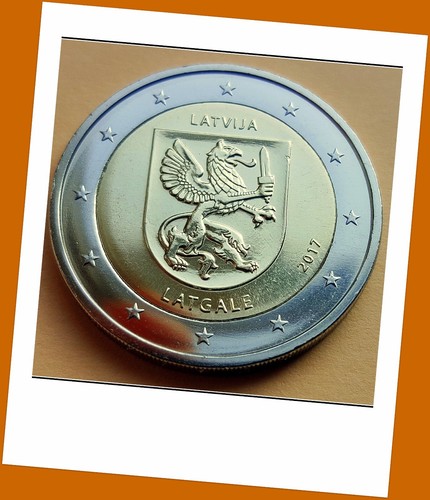 Euro gedenkmünze lettland - 2,