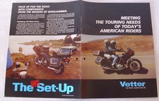 Werbeflyer Vetter Verkleidung Windjammer, Quicksilver, Vindicator, 1980