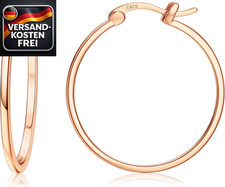 Gold Hoop Ohrringe Frauen 14K