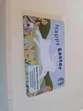 unbenutzte US Starbucks Card Sammelkarte Gift Card Happy Easter Ostern