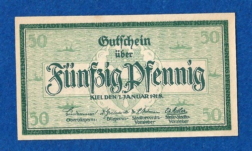 220 notgeld stadt kiel 50 - 220,