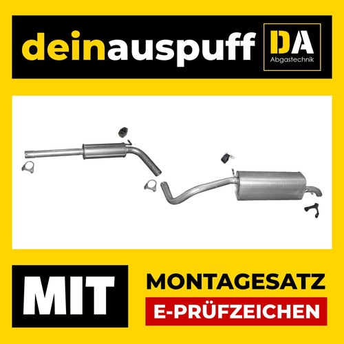 Auspuffanlage für skoda - auspuffanlage,