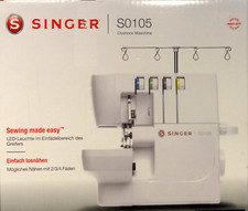 SINGER S0105 Overlock-Nähmaschine mit Zubehör NEU
