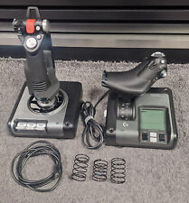 Logitech G Saitek X52 Pro Flight Control System, Schubregler und Stick-Simulatio