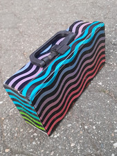 Vintage Kassettenkoffer Bunt