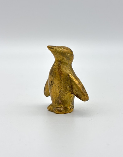 Bronzefigur pinguin - bronzefigur,