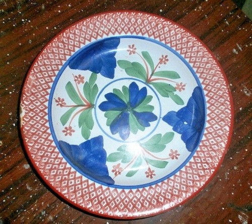 Vintage schwamm ware - vintage, platte