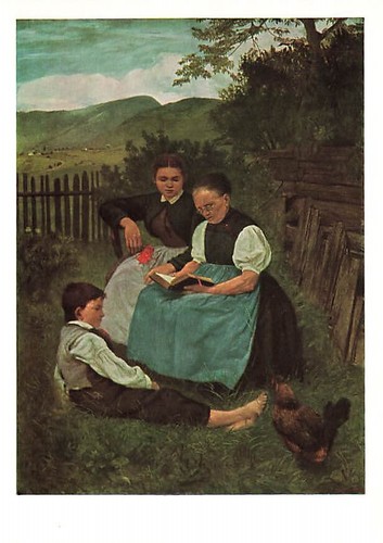 Alte hans thoma - ak,