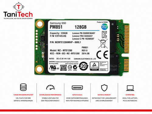 Samsung ssd pm851 - ssd, msata