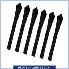 6 Stück Schwarz 2,5x30,5 cm