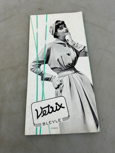 Alte werbung prospekt vetrix - prospekt,