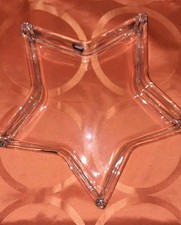 Glasschale sternförmig Leonardo , neuwertig , ideal zur WEIHNACHTSZEIT 