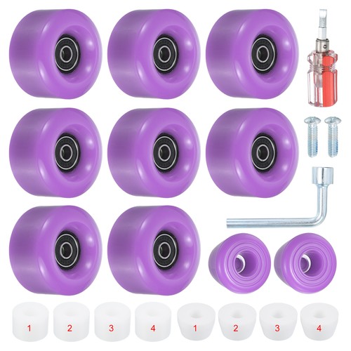 8pcs roller skate wheels - roller, quad