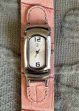 BOGNER - FIRE + ICE Damenuhr Armbanduhr Quartz-Uhr Germany rosa Lederarmband TOP