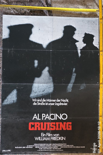 Cruising original kino plakat - original,